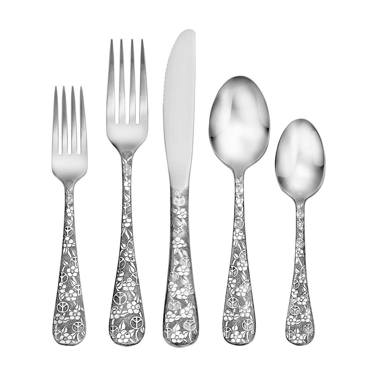 Woodstock Stainless Steel Flatware Set - Thumbnail 2