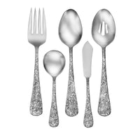 Woodstock Stainless Steel Flatware Sets - 20, 40, 45, 65 Pc. - Ozark Cabin Décor, LLC