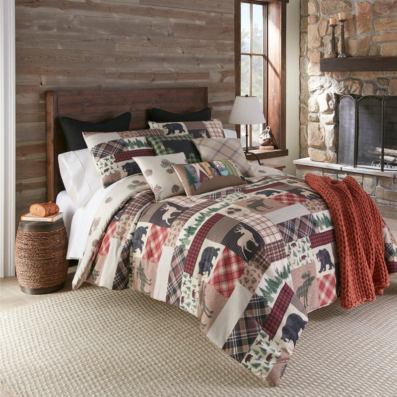 Wilderness Pine Comforter Set - Queen - Ozark Cabin Décor, LLC