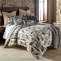 Forest Weave Reversible 3-Pc Comforter Set - King - Ozark Cabin Décor, LLC