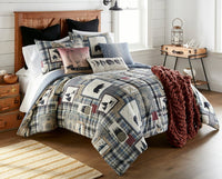 Deep Forest Symbols Comforter Bedding Set - Queen - Ozark Cabin Décor, LLC