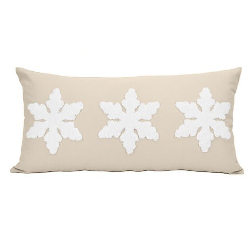 Snowflake Deco Pillow - Ozark Cabin Décor, LLC