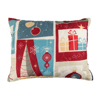 Retro Christmas Quilted Bedding Set - Twin - Ozark Cabin Décor, LLC