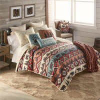 Bear Totem Quilted Bedding Set - Ozark Cabin Décor, LLC