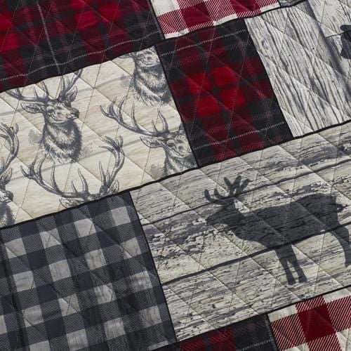 Timber Quilted Reversible Bedding Collection - Ozark Cabin Décor, LLC