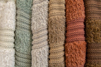 Plush Knit Throw - Rust - Ozark Cabin Décor, LLC