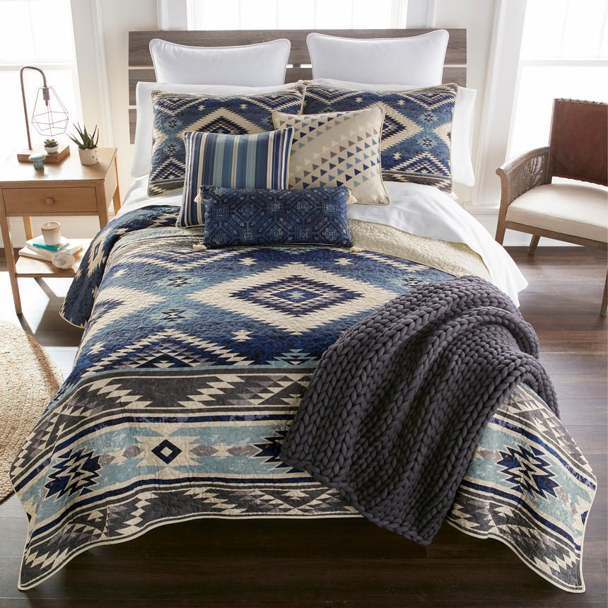 Desert Hill Quilt Set - Queen - Ozark Cabin Décor, LLC