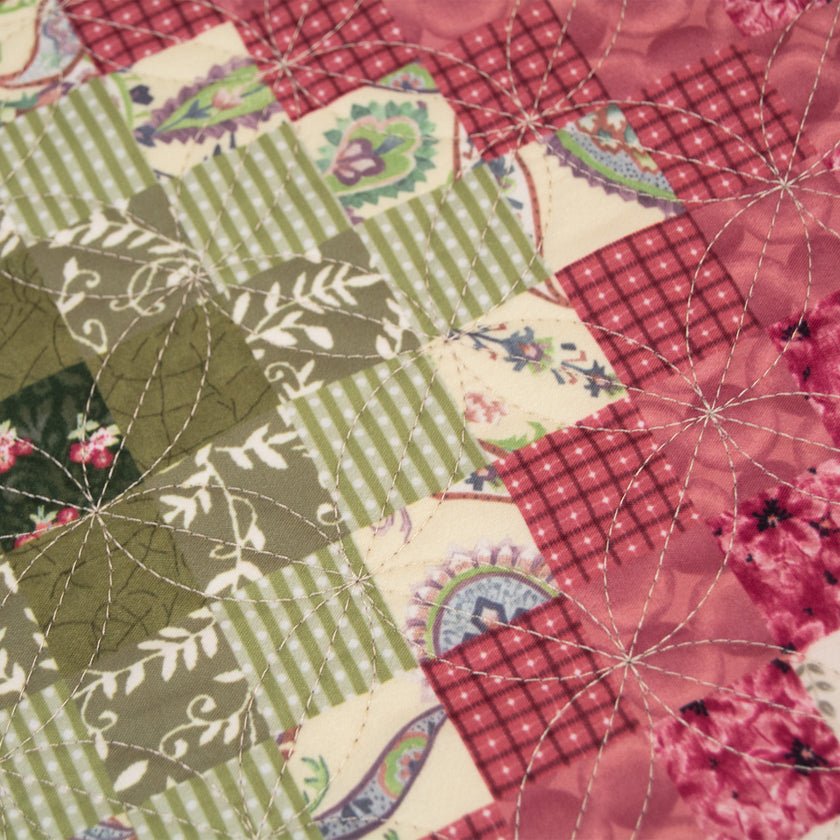 Sweet Melon Reversible Quilt Set - King - Ozark Cabin Décor, LLC