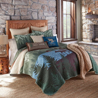 Moose Retreat 3-Piece Quilt Set - Queen - Ozark Cabin Décor, LLC