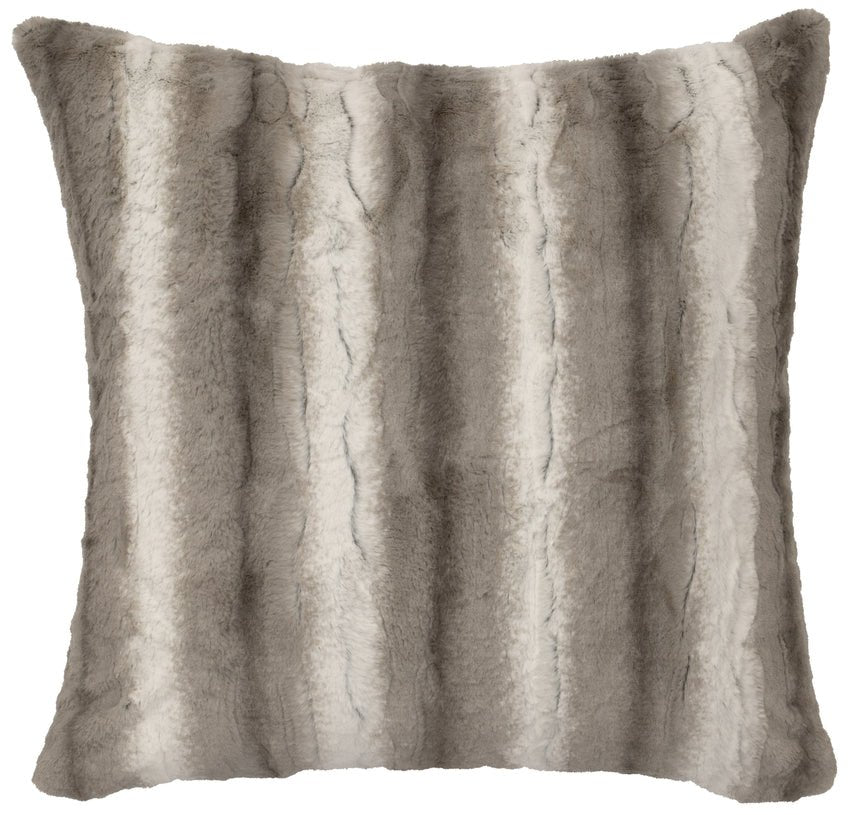 WD90223 Wooded River Angora Platinum Cuddle Fur Euro - Ozark Cabin Décor, LLC