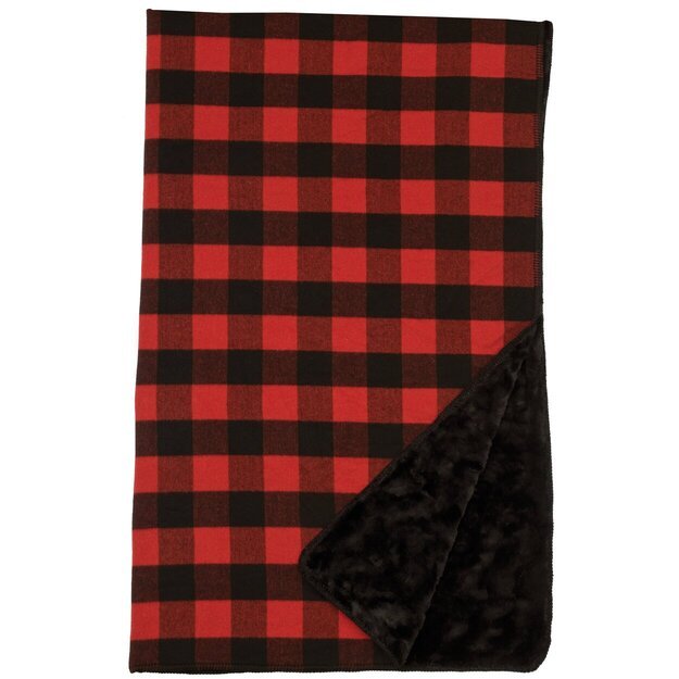 WD90500 Wooded River Buffalo Plaid Throw - Ozark Cabin Décor, LLC