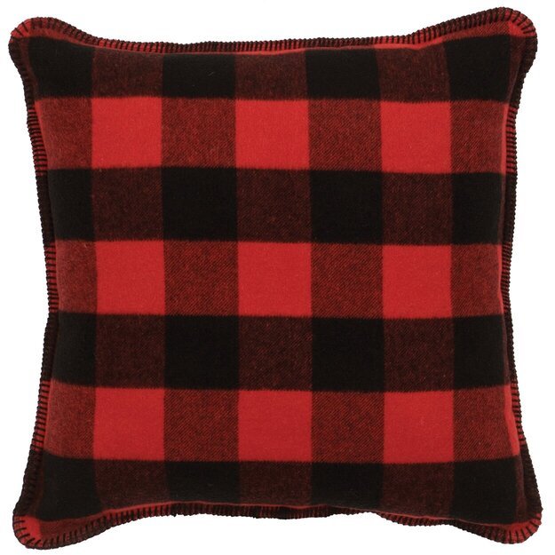 WD90501 Wooded River Buffalo Plaid Pillow - Ozark Cabin Décor, LLC