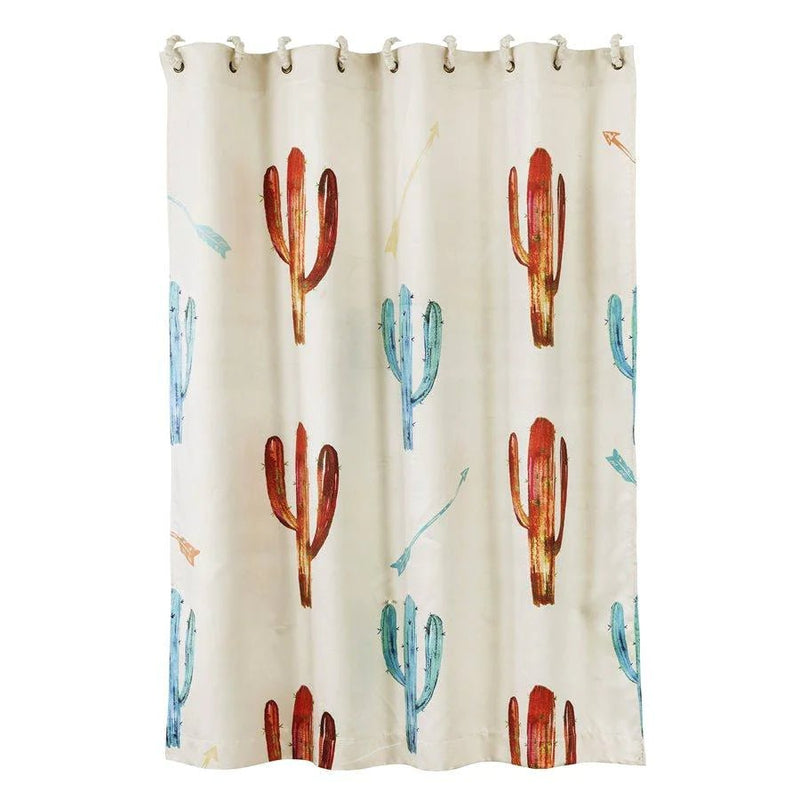Cactus & Arrow Shower Curtain - Ozark Cabin Décor, LLC