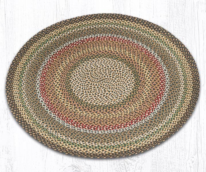 Fir & Ivory Round Braided Natural Jute Area Rug - Ozark Cabin Décor, LLC