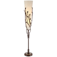 Folia Bronze Organic Vine Upright Floor Lamp - Ozark Cabin Décor, LLC