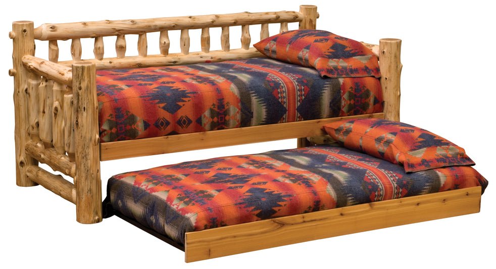 Cedar Log Day Bed - Ozark Cabin Décor, LLC