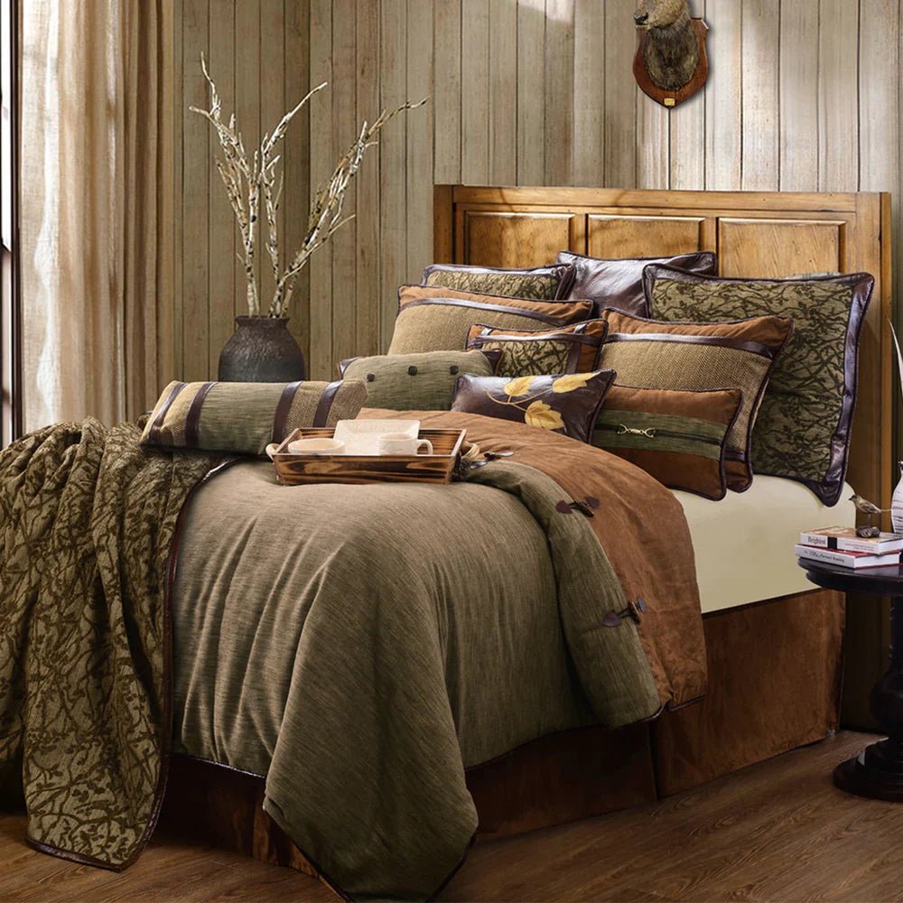 Highland Lodge 5-Pc Comforter Set - Super King - Ozark Cabin Décor, LLC