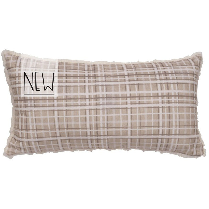 WD90384 Wooded River Kristoff Cuddle Fur Pillow - Ozark Cabin Décor, LLC