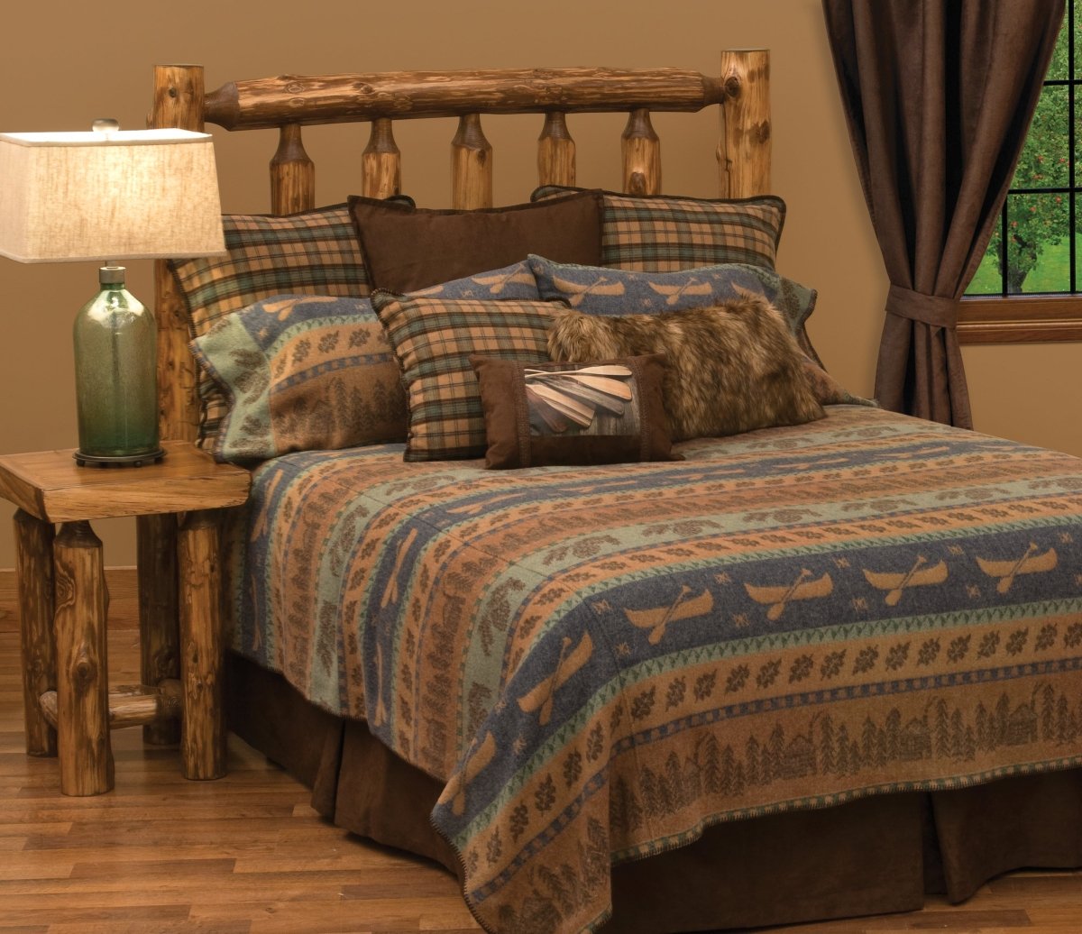 Lakeshore Luxury Bedspread Set - 5 Sizes - Ozark Cabin Décor, LLC