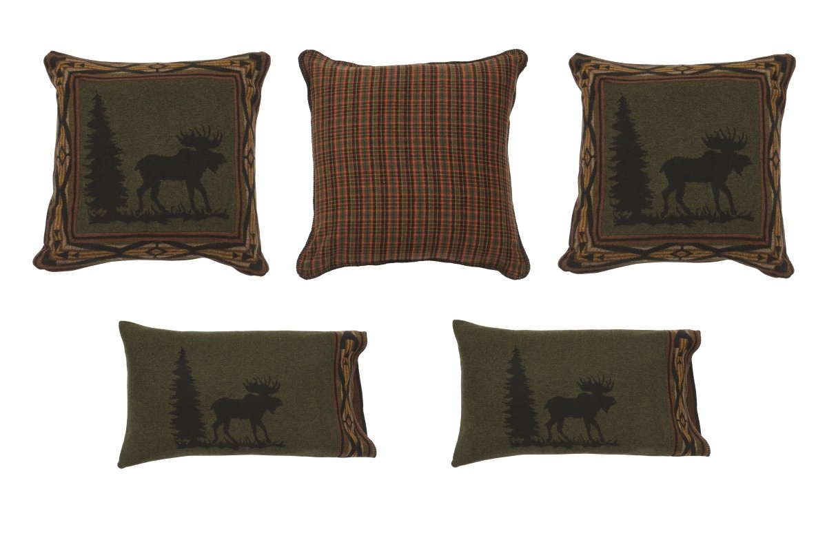 Moose Luxury Bedspread Set - 5 Sizes - Ozark Cabin Décor, LLC