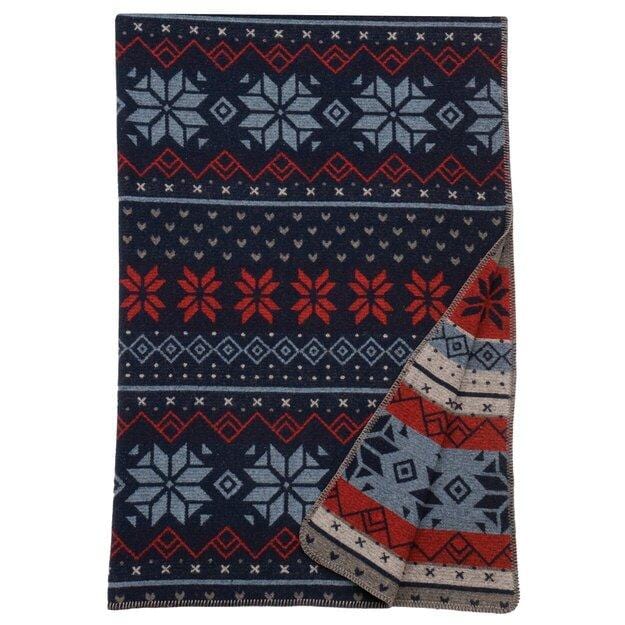 Wooded River Nordic Wool Throw