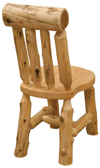 Cedar Log Bistro Lumberjack Chair - Ozark Cabin Décor, LLC