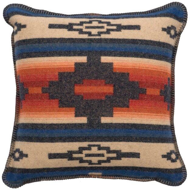 WD23970 20" x 20" Wooded River Soft, Warm, Italian Wool Blends Redrock Canyon Reversible Pillow