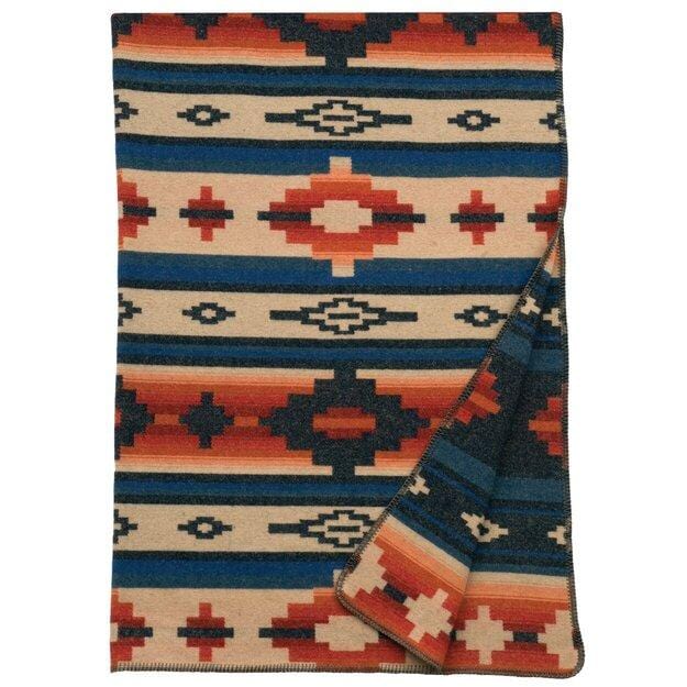 Wooded River Redrock Canyon Wool Throw