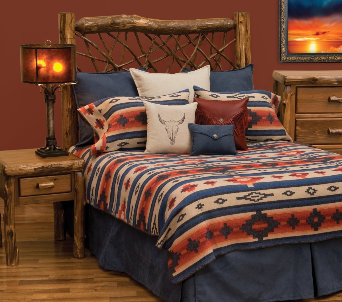 Redrock Canyon Luxury Bedspread Set - 5 Sizes - Ozark Cabin Décor, LLC