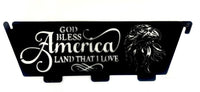 383792 HomeRoots 30-in W Rustic Patriotic Black Steel Wood-Burning Firepit - Ozark Cabin Décor, LLC