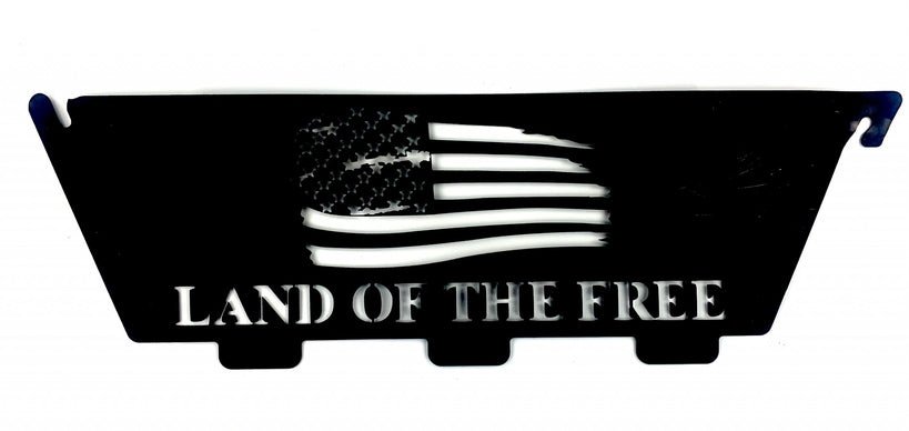 383792 HomeRoots 30-in W Rustic Patriotic Black Steel Wood-Burning Firepit - Ozark Cabin Décor, LLC