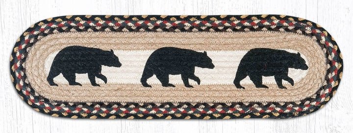 ST-OP-043 American Bear Stair Tread - Ozark Cabin Décor, LLC