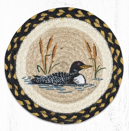 MSPR-043 Loon & Cattail Trivet - Ozark Cabin Décor, LLC