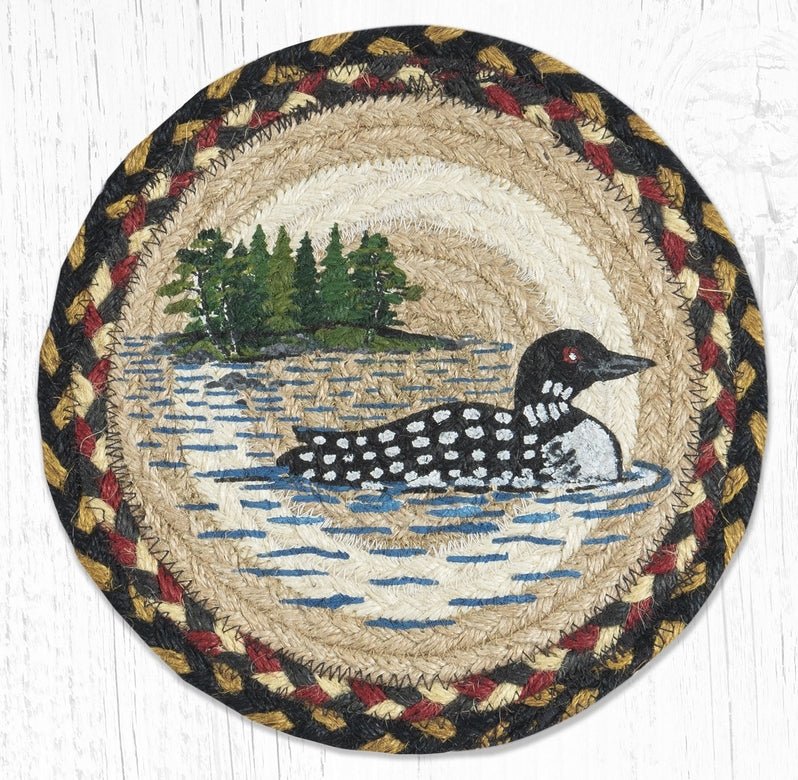 MSPR-043 Loon Patch Trivet - Ozark Cabin Décor, LLC