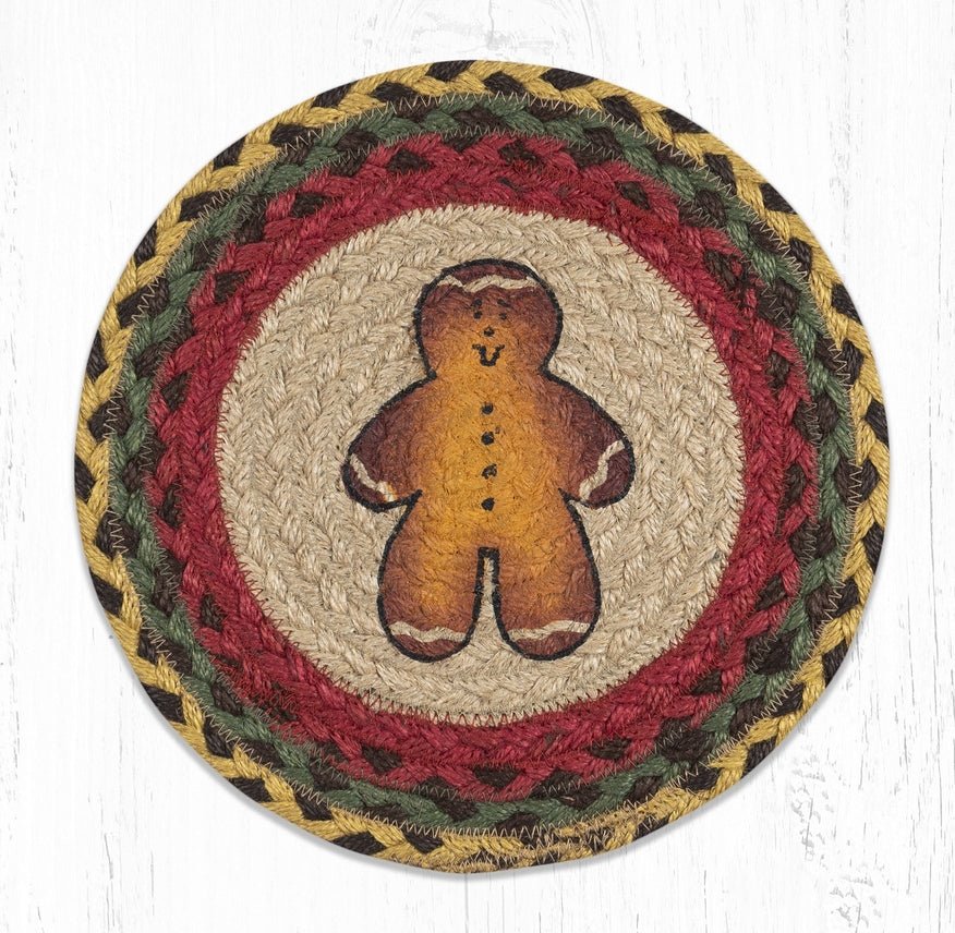 MSPR-111 Gingerbread Man Trivet - Ozark Cabin Décor, LLC