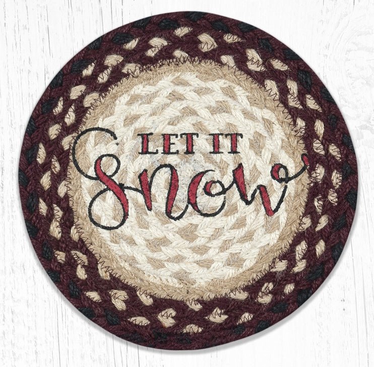 MSPR-395 Let It Snow Trivet - Ozark Cabin Décor, LLC