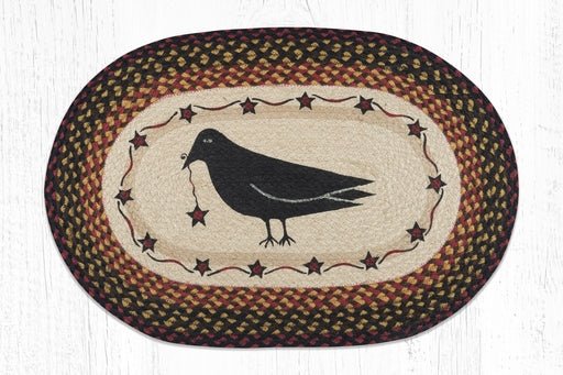 OP-919 Crow & Star Braided Rug - Ozark Cabin Décor, LLC