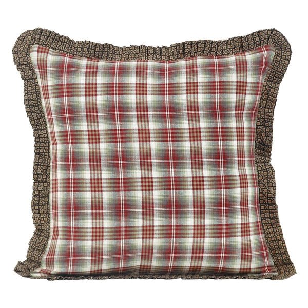 Tacoma Pillow Fabric Ruffled - Ozark Cabin Décor, LLC
