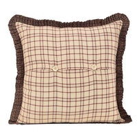 Tacoma Pillow Fabric Ruffled - Ozark Cabin Décor, LLC