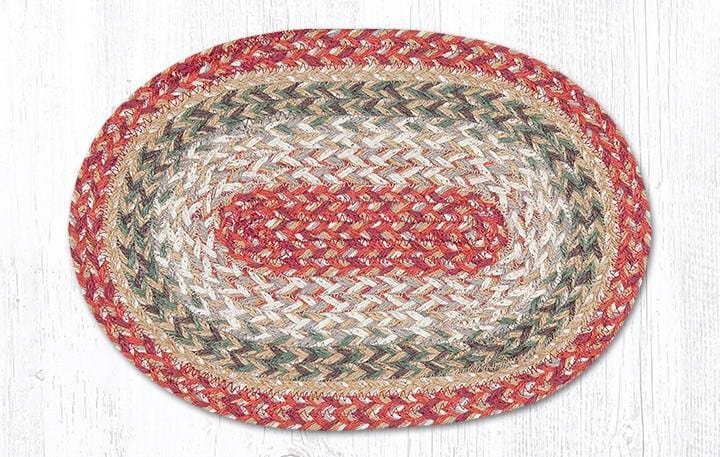 MS-9-092 Sage Braided Trivet - Ozark Cabin Décor, LLC