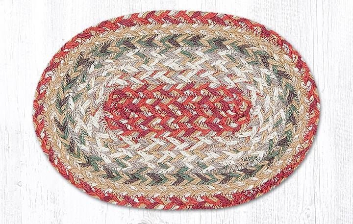 MS-9-092 Sage Braided Trivet - Ozark Cabin Décor, LLC