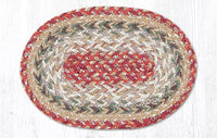 MS-9-092 Sage Braided Trivet - Ozark Cabin Décor, LLC