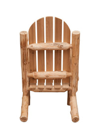 Fireside Lodge Handcrafted Cedar Log Outdoor Adirondack Chair - Ozark Cabin Décor, LLC