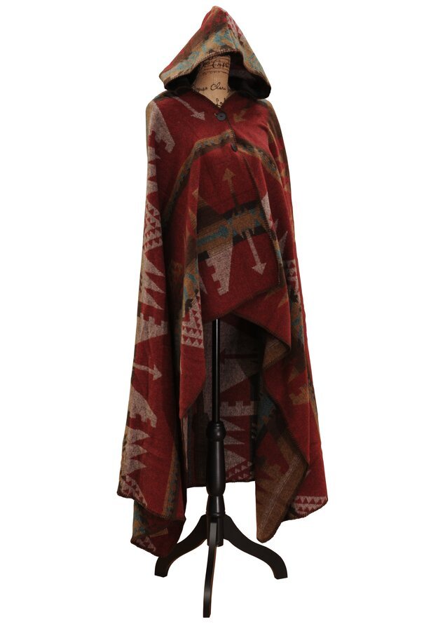 Wooded River Yellowstone Wool Throw - Thumbnail 2