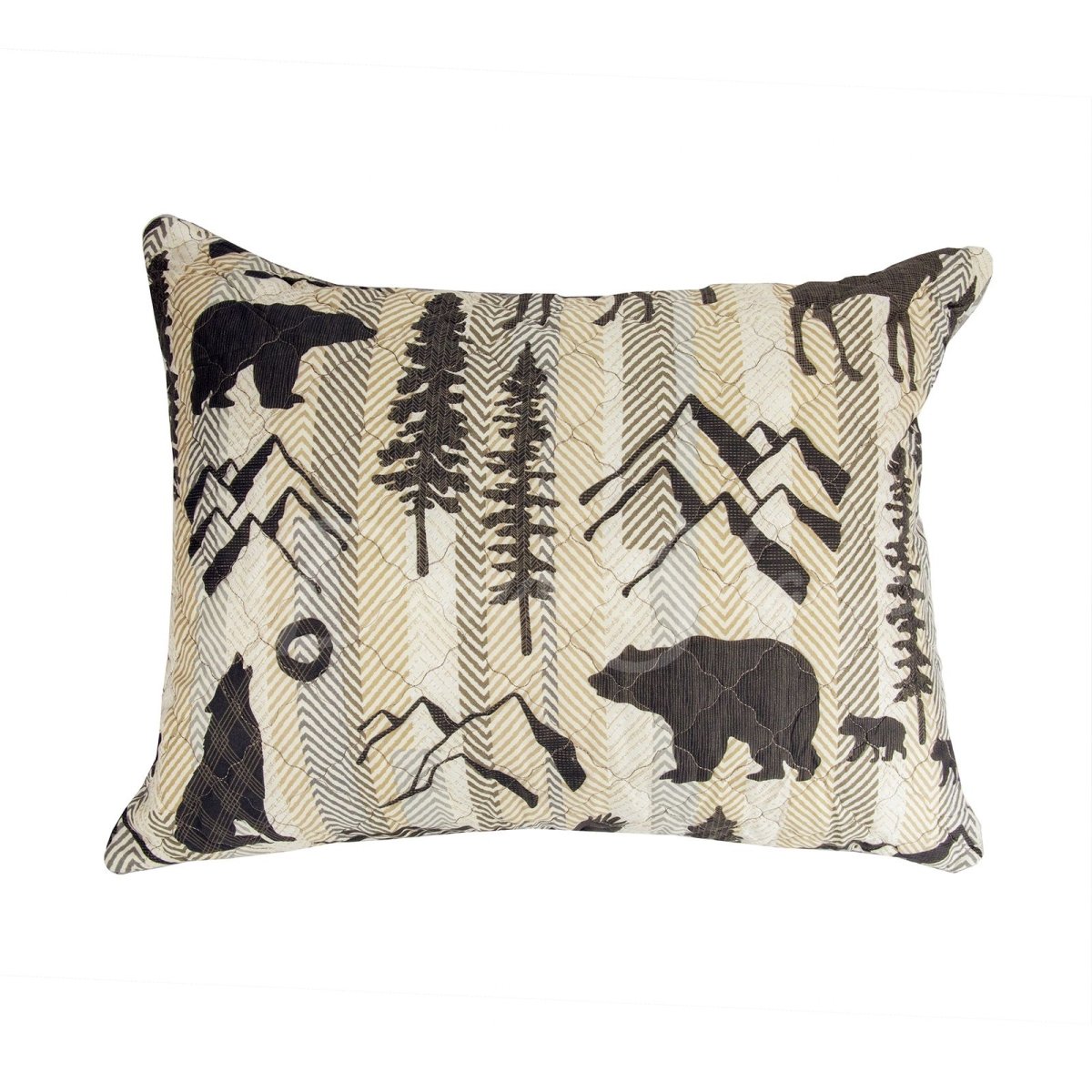 Forest Weave Reversible 3-Pc Quilt Set - Thumbnail 4